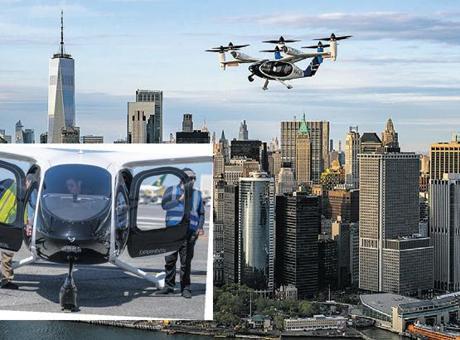 New York Semalarında Uçan Taksi Devrimi: Manhattan ile JFK Arasında 10 Dakika