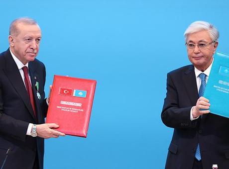 Türkiye ve Kazakistan Arasında 13 Stratejik Anlaşma İmzalandı