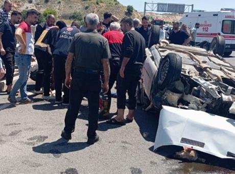 Şanlıurfa'da Kurban Bayramı Dönüşü Korkutan Kaza: 5 Yaralı