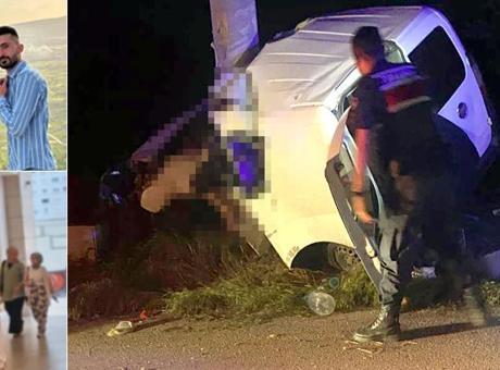 Bayram Dönüşünde Feci Kaza: Elektrik Direğine Çarpan Araçta 2 Kayıp, 2 Yaralı