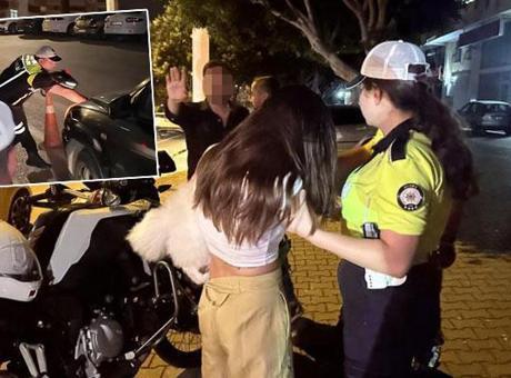 Polisin Üzerine Sürülen Araç: Yabancı Uyruklu Sürücü 557 Bin Lira Ceza ve Tutuklama İle Karşılaştı