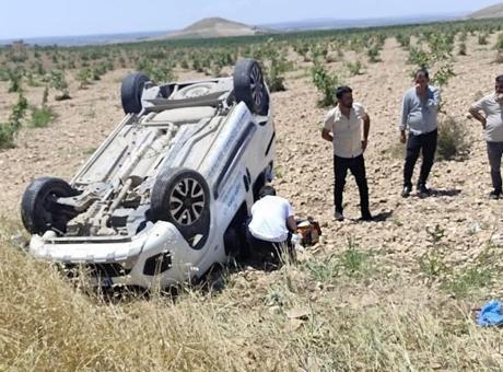 Şanlıurfa'da Mobil Sağlık Aracı Devrildi: 1 Yaralı