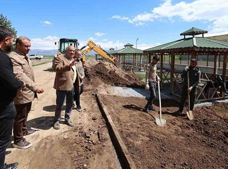 Erzurum'daki Yeni Millet Bahçesine İçişleri Bakanı Mustafa Çiftçi'nin Adı Veriliyor
