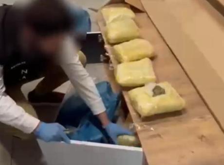 Antalya'da TV Ünitesine Gizlenen 7 Kilogram Skunk Ele Geçirildi