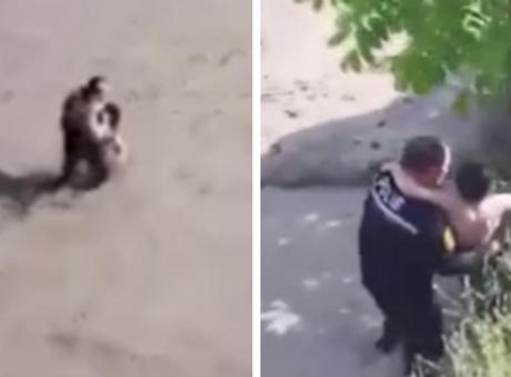 Dedesi Torununu Kurtarmak İsterken Hayatını Kaybetti