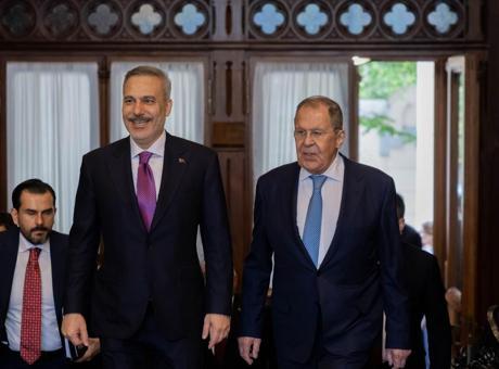 Dışişleri Bakanı Hakan Fidan, Moskova'da Rus Mevkidaşı Lavrov ile Görüştü