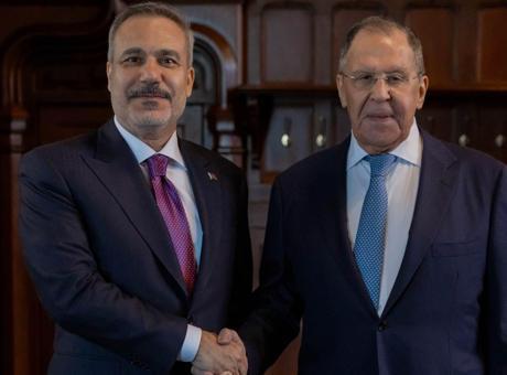 Dışişleri Bakanı Hakan Fidan Moskova'da Rus Mevkidaşı Lavrov ile Görüşmelerde Bulundu
