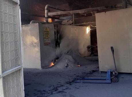 Gediz'de Fabrikadaki Patlama: 1 İşçi Ağır Yaralandı
