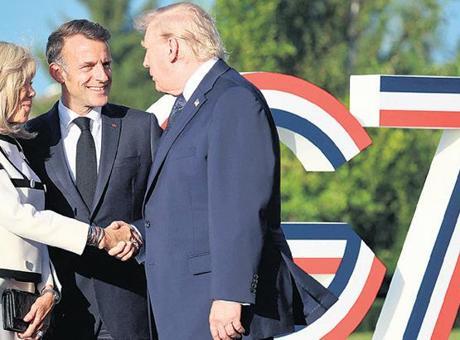 G7 Zirvesi'nde Trump Yine Gündemde: Brigitte Macron İle İlgili Tartışmalar Devam Ediyor