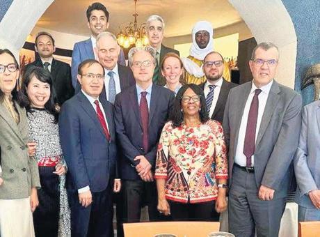 Türk Büyükelçi'ye Sıcak Bir Karşılama