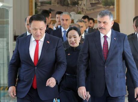 İçişleri Bakanı Çiftçi, Moğolistan Başbakan Yardımcısı ile Stratejik İşbirliği Görüştü