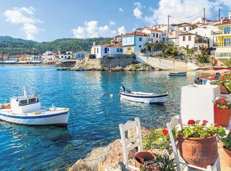 Yunan Adalarına Türk Turist Akını Devam Ediyor