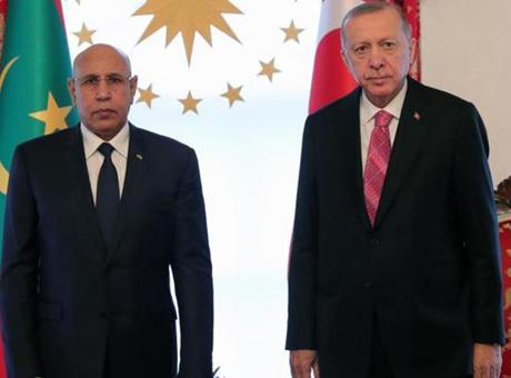 Cumhurbaşkanı Erdoğan, Moritanya Cumhurbaşkanı El Ghazouani ile Telefondan Görüştü