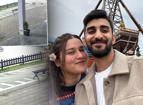 Nişanlı Çiftin Hayatını Kaybettiği Feci Kaza Güvenlik Kamerasında
