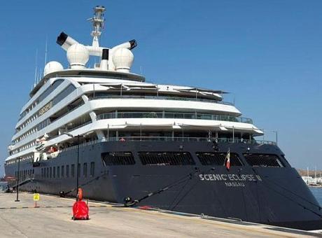 Scenic Eclipse II, Bodrum’a İlk Kez Ayak Bastı