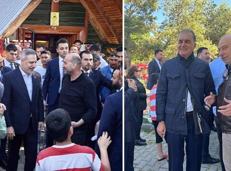 Dışişleri Bakanı Hakan Fidan ve AK Parti Sözcüsü Ömer Çelik, Bolu'da Vatandaşlarla Buluştu