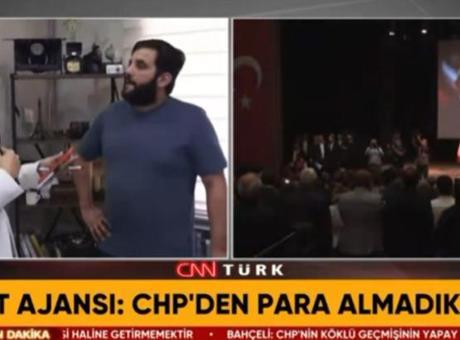 CHP'de 'paralı figüran' tartışması! Cast ajansı sahibi CNN Türk'te açıkladı: 950 TL gönül alma parasıydı