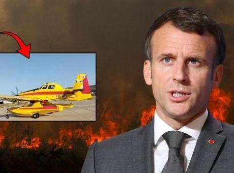 Türkiye'den Fransa'ya yardım eli! Macron'dan al bayraklı paylaşım