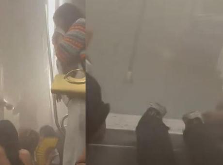 Avrupa'nın kalbinde metroda yangın! Vagonlar dumanla doldu, yaralılar var