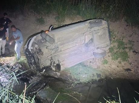 Manisa’da uyuşturucu şüphelileri polisten kaçarken kaza yaptı: 3 yaralı