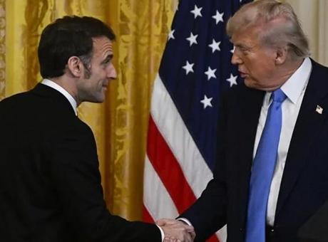 Trump ve Macron New York'ta bir araya geldi