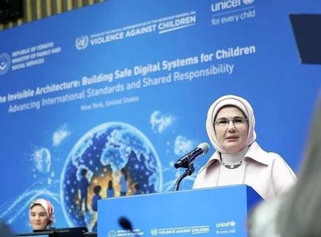 Emine Erdoğan'ın ABD'de gündemi çocuklar, iklim ve kalkınma oldu