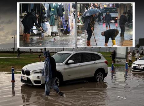 İzmir'de Sağanak Yağış Hayatı Olumsuz Etkiledi: Altyapı Sorunları Tepkileri Artırdı