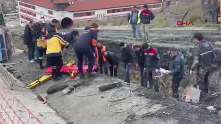 İSKİ Projesinde Korkutan Kaza: Bir İşçi Çukura Düştü