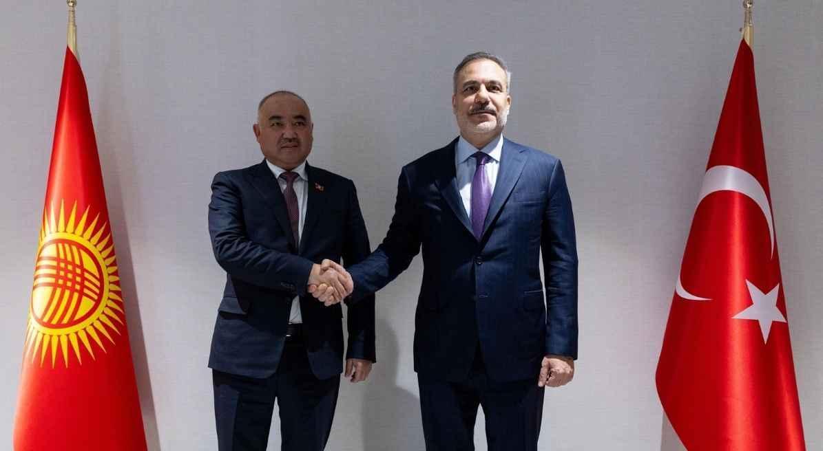 Dışişleri Bakanı Hakan Fidan, Kırgızistan Meclis Başkanı ile Görüştü