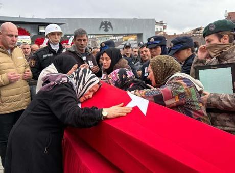 Zonguldak'ta Kazara Ölen Polis Memuru Umut Sıbıç İçin Tören Düzenlendi