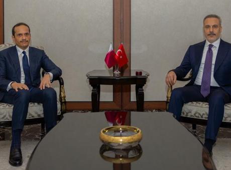 Ankara'da Diplomasi Zirvesi: Dışişleri Bakanı Hakan Fidan, Katar Mevkidaşıyla Bir Araya Geldi