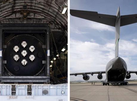 ABD Ordusundan Tarihi Adım: Nükleer Reaktör Kargo Uçağıyla Taşındı
