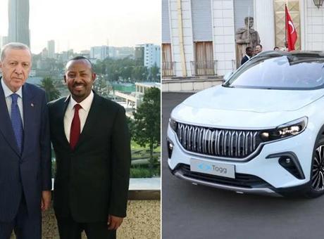 Cumhurbaşkanı Erdoğan'dan Etiyopya Başbakanı Ahmed'e Özel Hediye: TOGG
