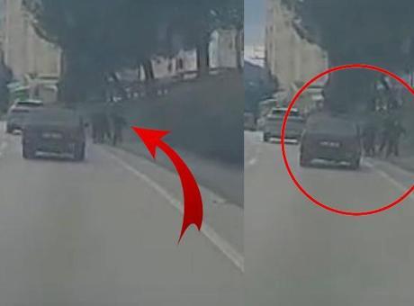 Bursa'da Güvenlik Skandalı: Sürücü Çocukların Üzerine Araba Sürdü