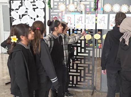 Ramazan İkliminde Eğlence: Van'daki Okullar Süslendi