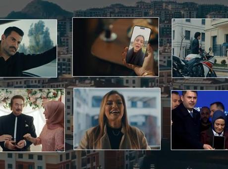 Bakan Kurum, 'Bu Başarı Türkiye'nin' Filmiyle Asrın İnşa Seferberliği'ni Tanıttı