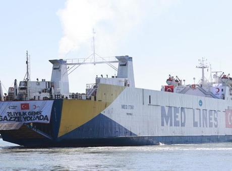 Gazze İçin 1,8 Milyar Lira Değerinde Yardım Seferberliği: 21. İyilik Gemisi Yola Çıktı