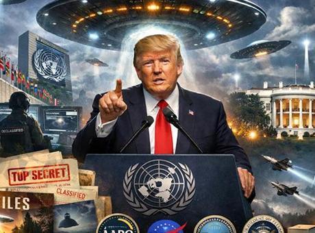 Trump, UFO Gizemlerini Açığa Çıkarma Talimatı Verdi