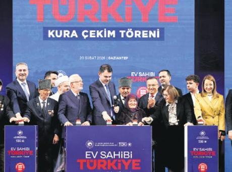 Gaziantep'te 500 Bin Konut Projesi Kura Heyecanı: Hak Sahipleri Belli Oldu