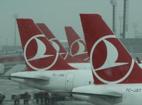 THY'nin New York Seferlerine Hava Koşulları Engeli