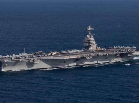 ABD'nin USS Gerald R. Ford Uçak Gemisi Girit'e İndi: İran'a Karşı İki Cepheli Strateji
