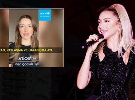UNICEF ile Olan İş Birliğini Sonlandıran Hadise, Tepkilerin Ardından Açıklama Yaptı