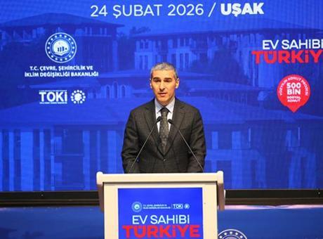 Uşak'ta Yüzyılın Konut Projesi İçin Kura Çekimi Yapıldı