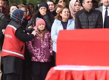 F-16 Kazasında Şehit Düşen Hava Pilot Binbaşı İbrahim Bolat Uğurlandı