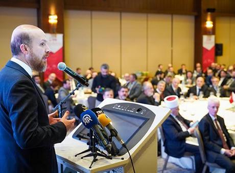 Bilal Erdoğan: Üsküp'te Yeni Bir Dünya İnşa Etmek Üzerine Konuştu