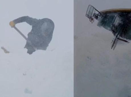 Ardahan-Şavşat Yolunda Çığ Tehlikesi: Karla Mücadele Ekipleri Zor Anlar Yaşadı