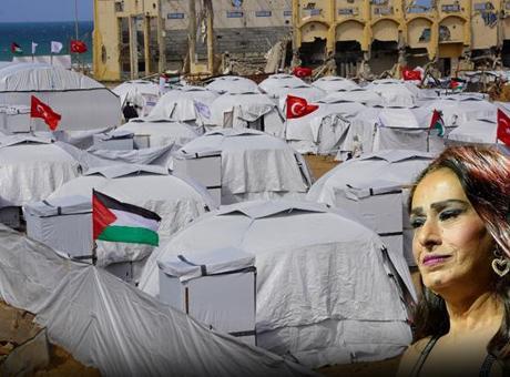 Gazze'de İkinci Yıldız Tilbe Çadır Kenti Açıldı: Filistinlilere Yeni Bir Umut