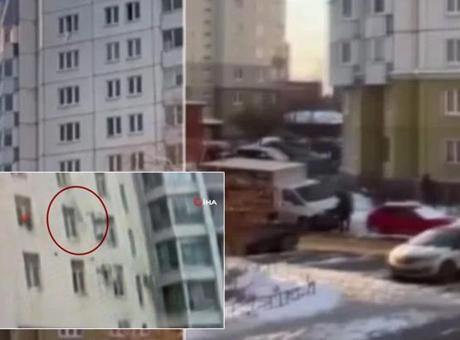 Mucizevi Kurtuluş: 10. Kattan Düşen Bebeği Montu Kurtardı