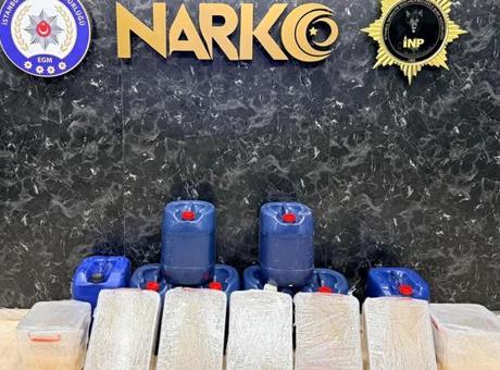 İstanbul'da Uyuşturucu Operasyonu: 284 Kilo Zehir Ele Geçirildi