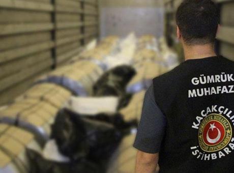 Gümrük Muhafaza Ekipleri 484 Kilogram Uyuşturucu Madde Ele Geçirdi